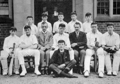 Coalville Grammar School cricket team.