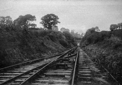 Swannington incline top looking down