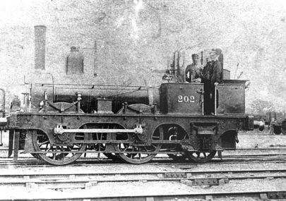 Midland railway engine no.202