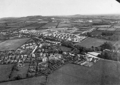 Aerial view of the Greenhill estate