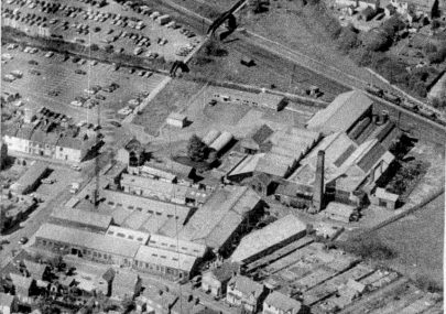 Aerial view of the Matterson factory