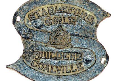 A Stableford wagon plate