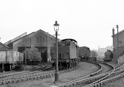 Coalville engine shed and coaling station